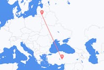 Flyreiser fra Kaunas, Litauen til Nevsehir, Tyrkia