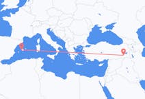 Рейсы из Сиирт, Турция в Palma de Mallorca, Испания