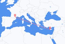 Рейсы из Пафоса, Кипр в Каркассон, Франция