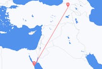 Vluchten van Hurghada naar Kars