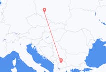 Flights from Skopje in North Macedonia to Wrocław in Poland