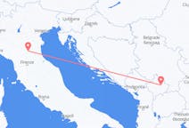 Flights from Bologna to Pristina