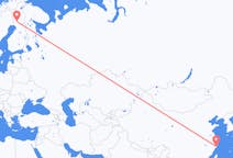 เที่ยวบิน จาก ไท่โจว, จีน ไปยัง โรวาเนียมิ, ฟินแลนด์