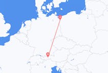 Flights from Innsbruck, Austria to Szczecin, Poland