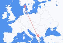 Flights from Kozani, Greece to Aalborg, Denmark