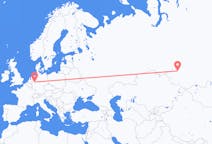 Fly fra Dortmund til Novosibirsk