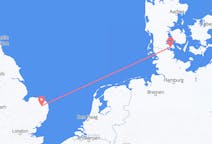 Flyrejser fra Sønderborg, Danmark til Norwich, England