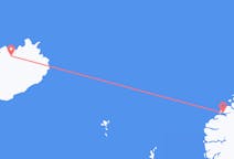 出发地 冰岛出发地 阿克雷里目的地 挪威莫尔德的航班