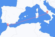 出发地 摩洛哥出发地 丹吉尔目的地 意大利那不勒斯的航班