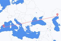 Flyg från Atyraw, Kazakstan till Palma, Spanien