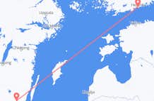 出发地 瑞典从 卡尔斯克鲁纳目的地 芬兰赫尔辛基的航班