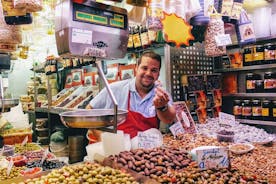 Tour a pie de degustación de tapas y jamón en Málaga