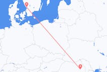 Flights from Halmstad, Sweden to Bacău, Romania