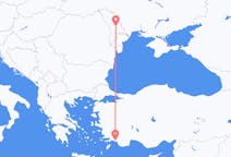 Flyrejser fra Chișinău, Moldova til Dalaman, Tyrkiet