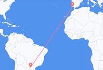 Flyg från Cascavel (kommun i Brasilien, Paraná, lat -25,05, long -53,39), Brasilien till Faro, Portugal