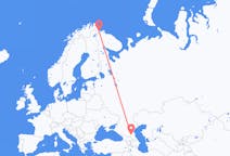Flights from Grozny, Russia to Kirkenes, Norway