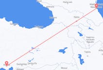 Flyrejser fra Makhatjkala, Rusland til Adana, Tyrkiet
