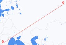 Flights from Kogalym, Russia to Sofia, Bulgaria