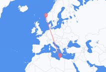 Flights from Benghazi, Libya to Bergen, Norway