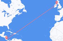 Flights from San José to Belfast