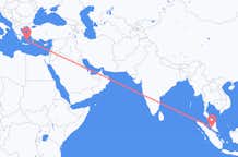 Flights from Kuala Lumpur to Santorini