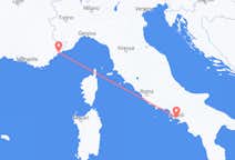 Flüge von Neapel, Italien nach Nizza, Frankreich