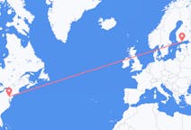 Flyrejser fra Lancaster til Helsinki