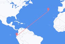 Flights from Guayaquil, Ecuador to Ponta Delgada, Portugal