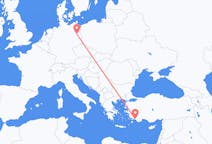 Flyreiser fra Berlin, Tyskland til Dalaman, Tyrkia