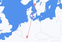 Vols de Göteborg, Suède pour Karlsruhe, Allemagne