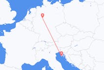 Flüge von Pula, Kroatien nach Paderborn, Deutschland