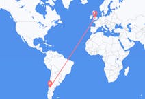 Flights from Bariloche, Argentina to Birmingham, England