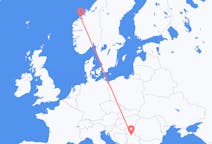 Loty z miasta Molde do miasta Belgrad