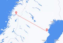 Vluchten van Mo i Rana naar Skellefteå
