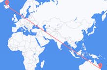 Flights from Brisbane to Akureyri