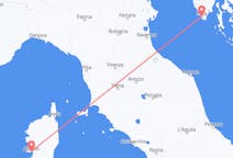 Flyreiser fra Pula, Kroatia til Ajaccio, Frankrike