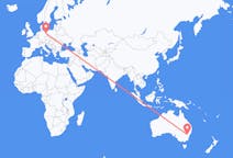 Flyg från Orange, Australien till Berlin, Maryland, Tyskland