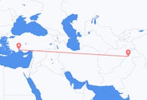 Flyg från Saidu Sharif, Pakistan till Antalya, Turkiet