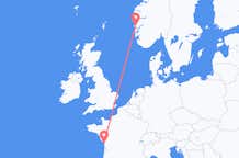 Flyrejser fra La Rochelle til Bergen