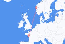 Flights from La Rochelle, France to Bergen, Norway