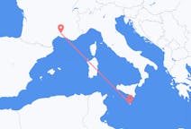 Flights from Valletta to Nimes