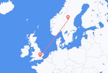 Flights from Sveg, Sweden to London, the United Kingdom