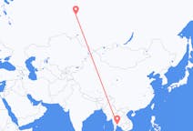 Flights from Bangkok, Thailand to Nizhnevartovsk, Russia