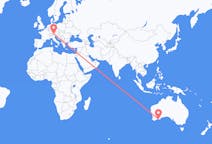 Voli da Esperanza, Australia a Innsbruck, Austria