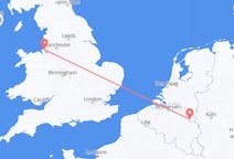 Flights from Maastricht, the Netherlands to Liverpool, the United Kingdom