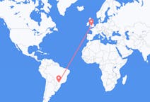 Flyrejser fra Londrina, Brasilien til Bristol, England