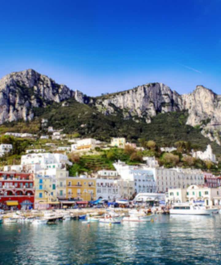 Paseos en velero en Capri, Italia