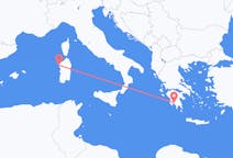 Flyg från Kalamata, Grekland till Alghero, Italien