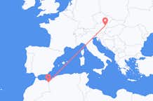 Flyg från Oujda, Marocko till Vienna, Österrike