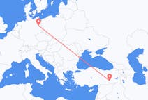 Flyrejser fra Berlin, Tyskland til Diyarbakir, Tyrkiet